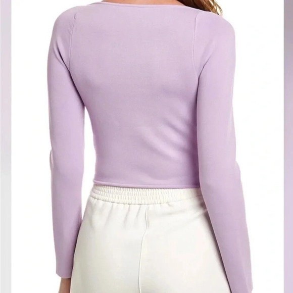 A.L.C Belle Deep Lilac Top Size XS - Picture 4 of 4